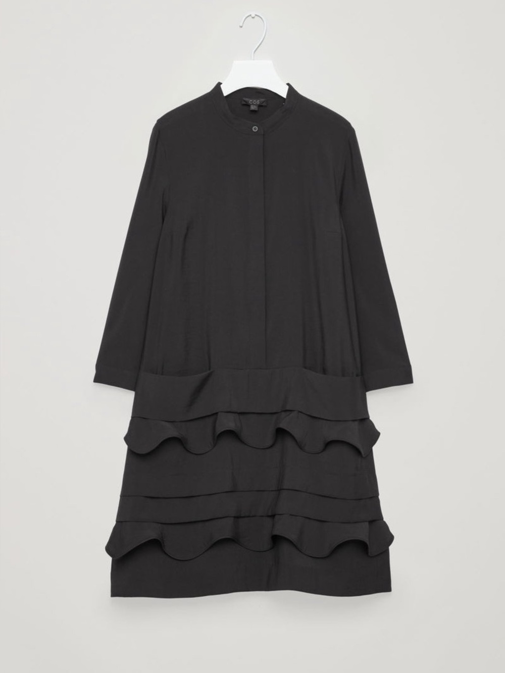 COS Ruffle Tiered Shirt Dress - Picture 4 of 4